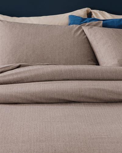 Sharp Спално Бельо Компле King Size, Twill Suit, Кафяво, 240 X 220 Cm