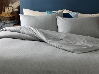 Sharp СПАЛНО БЕЛЬО КОМПЛЕ super king size Twill Suit 260x220 cm Gray