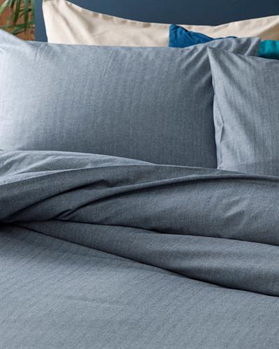 Sharp Спално Бельо Компле Единичен Размер, Twill Suit, Тъмно Синьо, 160 X 220 Cm