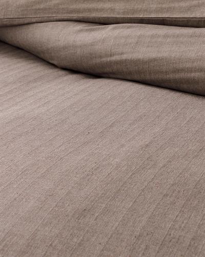 Sharp Спално Бельо Компле Единичен Размер, Twill Suit, Кафяво, 160 X 220 Cm