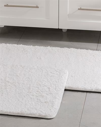 Sheep Комплект Постелки За Баня Полиестер 50x80 - 45x50 см Бял