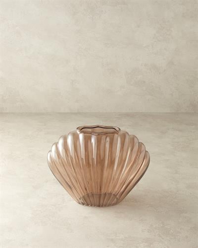Shell Ваза 21 см Brown