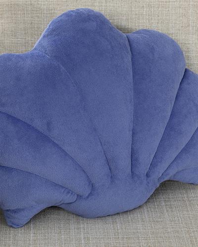 Shell Dekoratıf Kırlent Кадифе, Виолетово Синьо, 38 X 45 Cm