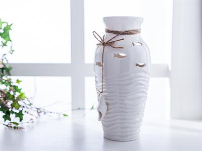 Shell ВАЗА Stoneware White