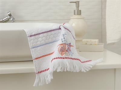 Shelly ХАВЛИИ ЗА РЪЦЕ Бродирани 30x45 cm White