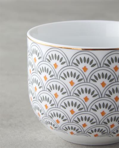 Shelly Чаша Порцелан, Зелено, 515 Ml