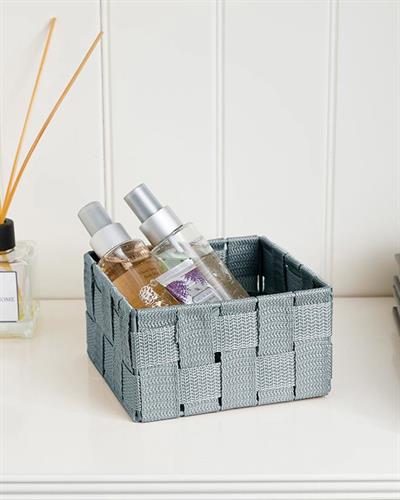 Shine Кошница Полипропилен, Светло Синьо, 14 X 14 X 7,5 Cm