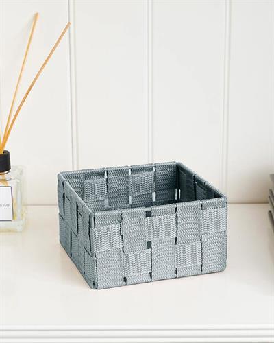 Shine Кошница Полипропилен, Светло Синьо, 14 X 14 X 7,5 Cm