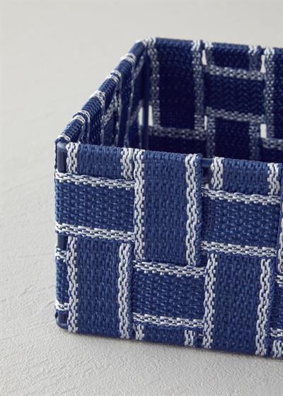 Shine Кошница 14x14x7 см Морскосин