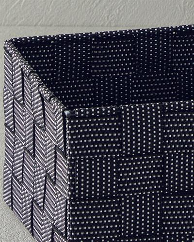 Shine Кошница Полипропилен 14x14x7,5 cm Черен