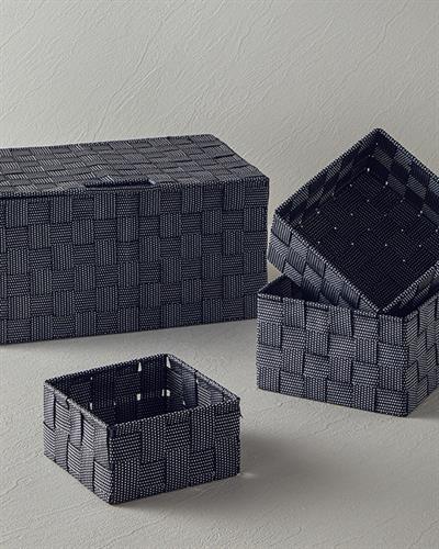 Shine Кошница Полипропилен 14x14x7,5 cm Черен