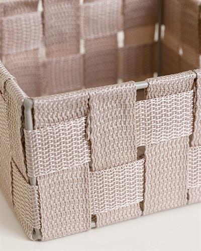 Shine Кошница Полипропилен 14x14x7,5 cm Светлорозов