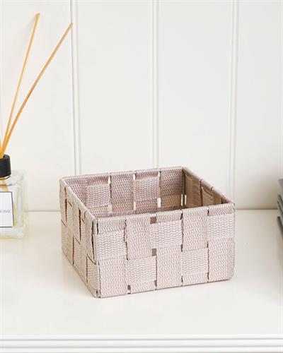 Shine Кошница Полипропилен 14x14x7,5 cm Светлорозов