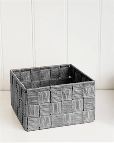 Shine Кошница 14x14x7,5 cm Сив