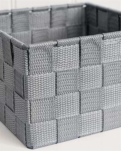 Shine Кошница 16x16x9,5 cm Сив
