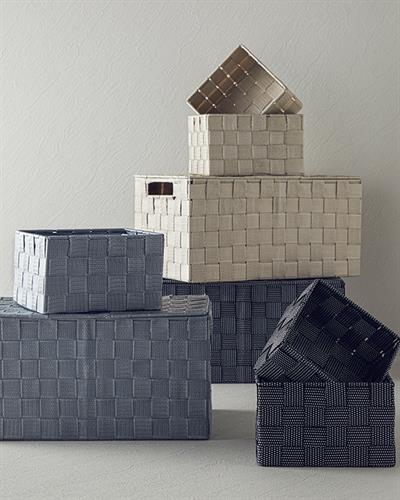 Shine Кошница Полипропилен 17x17x10,5 см Черен