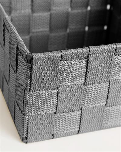 Shine Кошница 17x17x10,5 см Сив