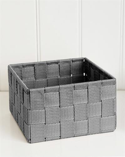 Shine Кошница 17x17x10,5 см Сив