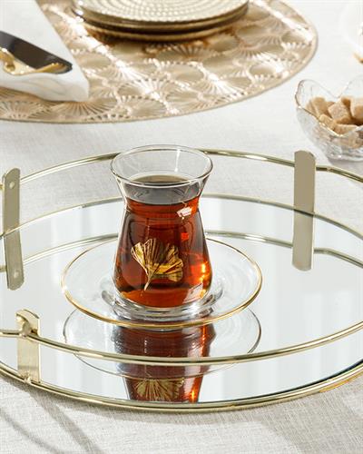 Shine Табла Метал, Прозрачен, 31 Cm