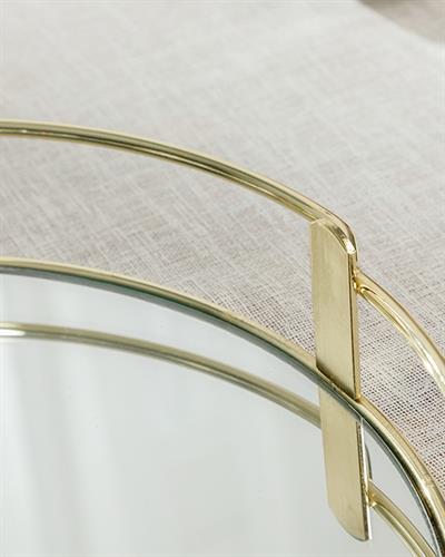 Shine Табла Метал, Прозрачен, 31 Cm