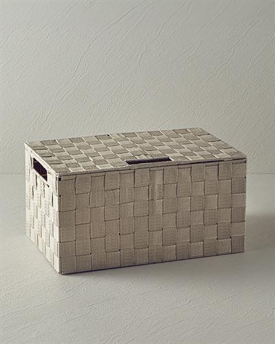 Shine Кутия За Съхранение Полипропилен, Тъмно Бежово, 34 X 22 X 17,5 Cm