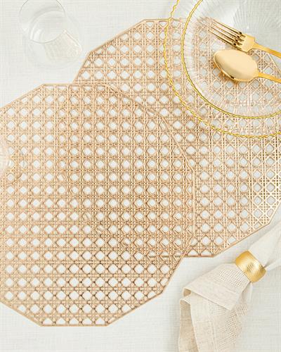 Shining Stars Американзки Сервиз 2Бр., Pvc, Златисто, 38 Cm