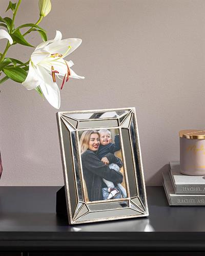 Shiny Рамка Полирезин 17,5x2x22,5 см Сребърен