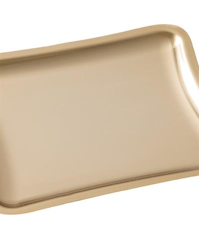Shiny Табла Метал, Златисто, 22 X 19 Cm