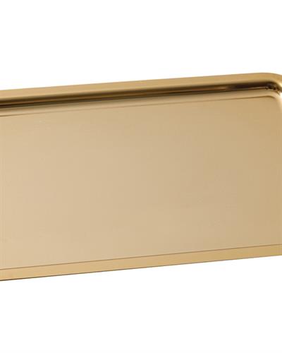 Shiny Табла Метал, Златисто, 32 X 22 Cm