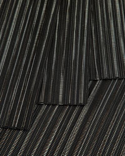 Shiny Американзки Сервиз 4 Бр., Pvc, Черно, 30 X 45 Cm