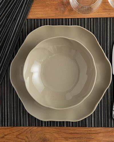 Shiny Американзки Сервиз 4 Бр., Pvc, Черно, 30 X 45 Cm