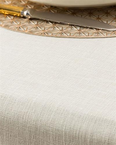 Shiny Linen Покривка За Маса Полиестер, Златисто, 150 X 200 Cm