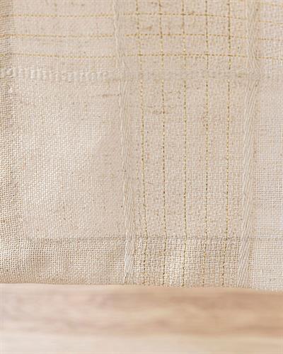 Shiny Linen Ранър Полиестер, Златисто, 40 X 150 Cm