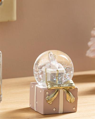 Shoes Снежно Кълбо Розово-Сиво, 4,5 X 4,5 X 7 Cm