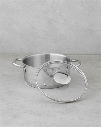 Siena Тенджера Дълбок Неръждаема стомана 16 см Сребърен.