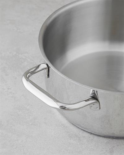 Siena Тенджера Дълбок Неръждаема стомана 18 см Сребърен.