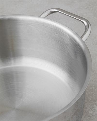 Siena Тенджера Дълбок Неръждаема стомана 18 см Сребърен.