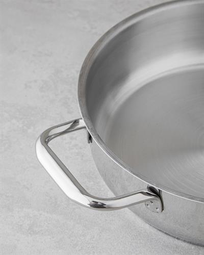 Siena Stainless Steel Pot 24 cm Silver