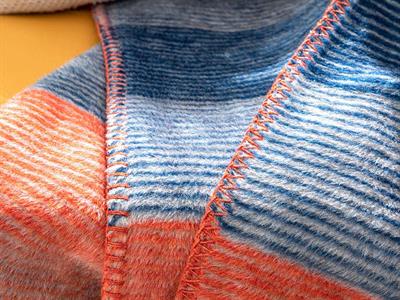 Silas Тв Одеяло Акрил 130x170 см Червен