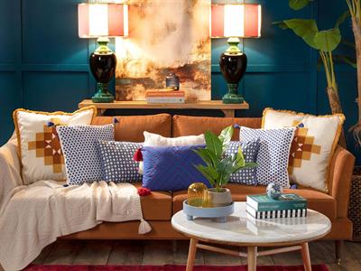 Silas Тв Одеяло Акрил 130x170 см Червен