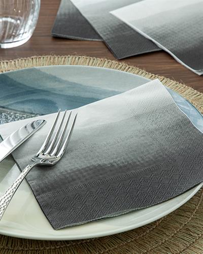 Silhouette Хартийни Салфетки 20 Бр., Хартия, Черно, 33 X 33 Cm