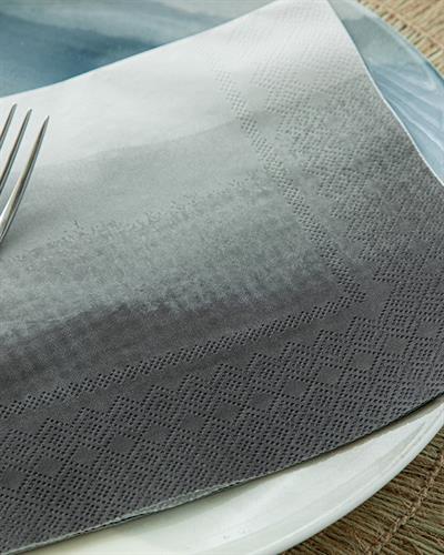 Silhouette Хартийни Салфетки 20 Бр., Хартия, Черно, 33 X 33 Cm