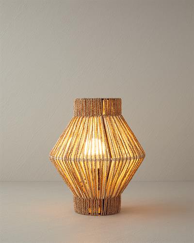 Silva Абажур Хартиено влакно 12x25x32 см Натурален..