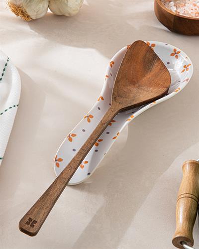 Simena Поставка За Лъжици Меламин, Бяло, 24 Cm