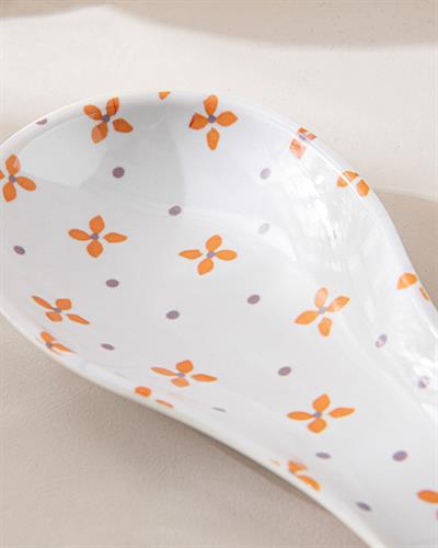 Simena Поставка За Лъжици Меламин, Бяло, 24 Cm