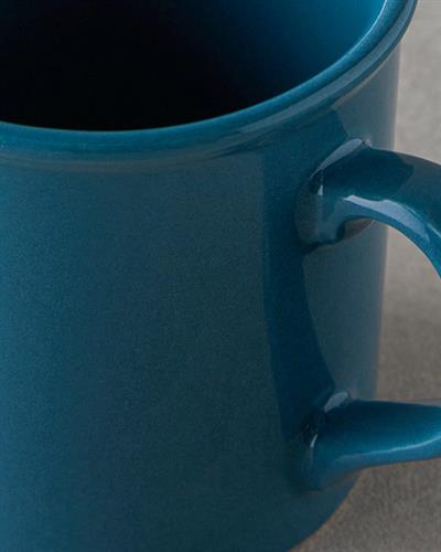 Simple Ceramic Cup 270 ml Blue