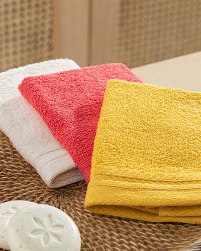 Simple Кърпа За Ръце 3 бр. Памучен 30x30 см Жълт - Розов - Екрю