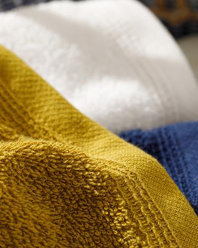 Simple Комплект Кърпи 3 бр. С рипс 30x30 см Екрю - Киви - Морскосин