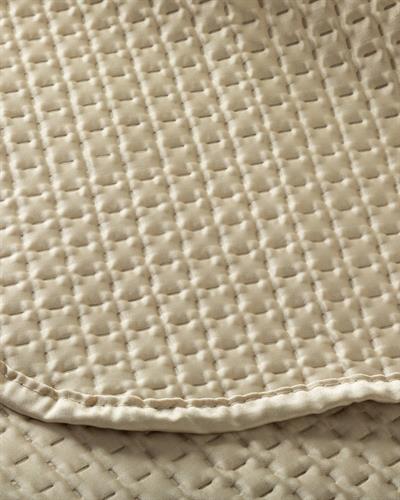 Satin For One Person Bed Quilt Set 160x240 cm Cream