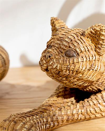 Sleepy Cat Дрънкулка Кафяво, 30,5 X 10 X 23 Cm